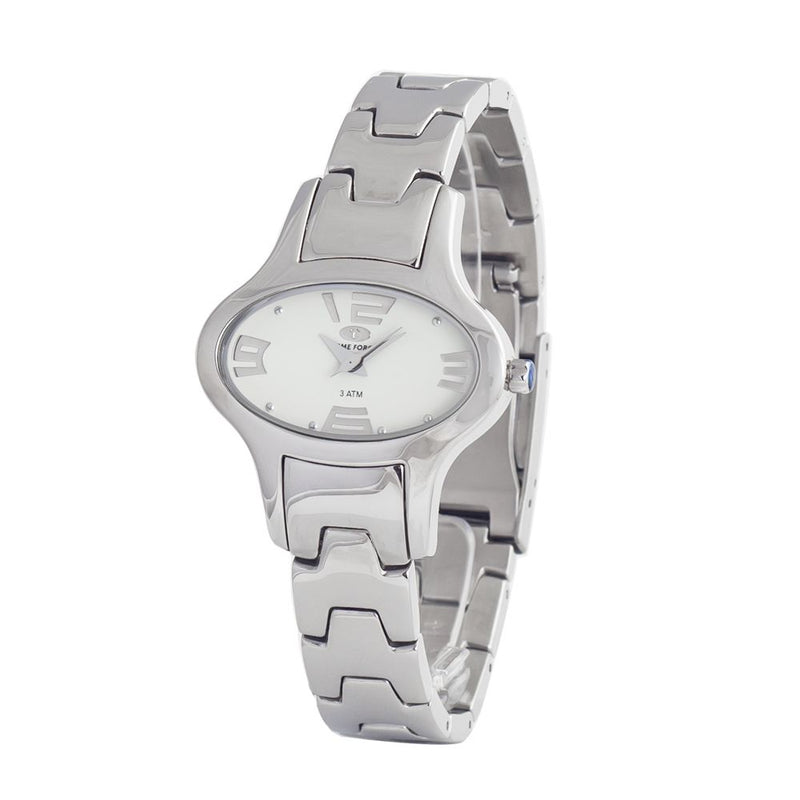 Time Force Silver Stainless Steel Watch