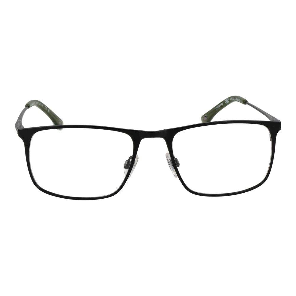 Land Rover Black Stainless Steel Glasses (Frames) - ClickThatClicks 