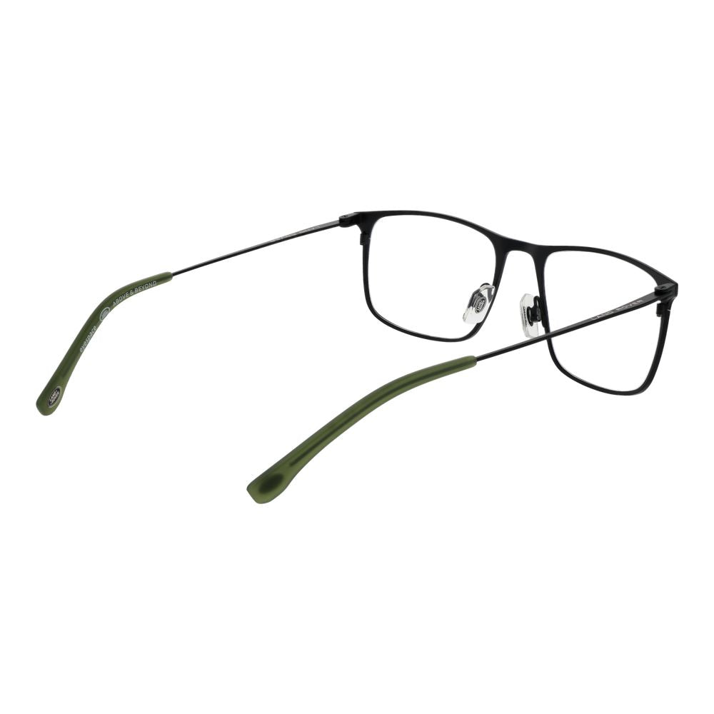 Land Rover Black Stainless Steel Glasses (Frames) - ClickThatClicks 