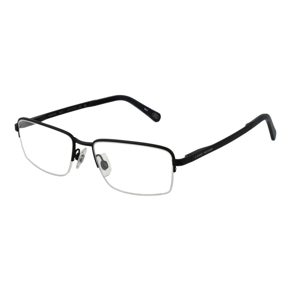 Land Rover Black Stainless Steel Glasses (Frames) - ClickThatClicks 