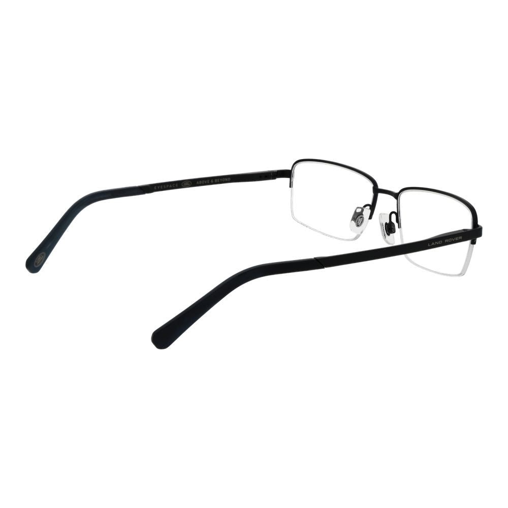 Land Rover Black Stainless Steel Glasses (Frames) - ClickThatClicks 
