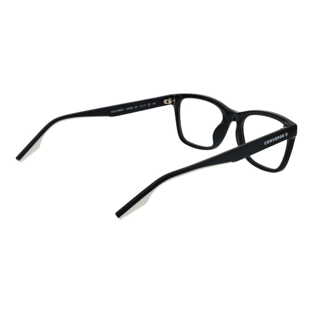 Converse Black Stainless Steel Glasses (Frames) - ClickThatClicks 