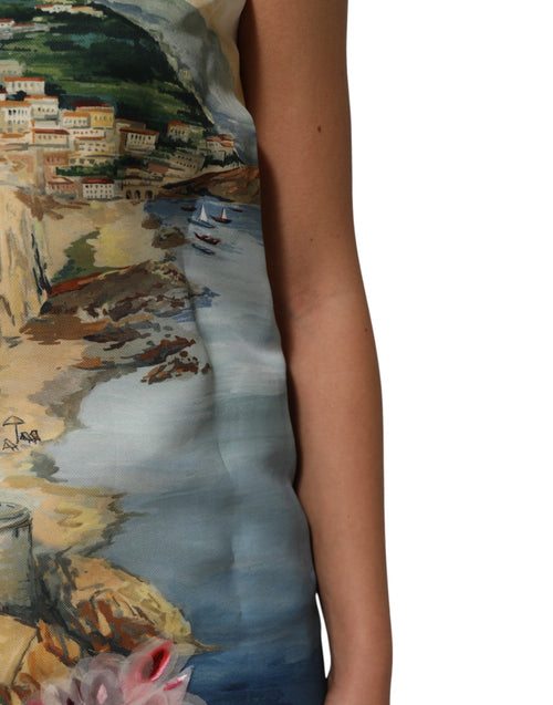Dolce & Gabbana Multicolor Crystal Embellished Mini Dress - ClickThatClicks 