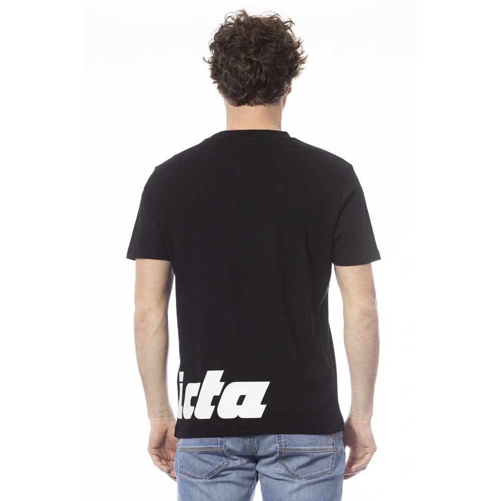 Invicta Black Cotton Men T-Shirt - ClickThatClicks 