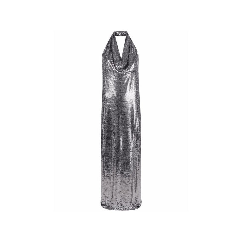BLANCA VITA Sequin-Embellished Long Dress