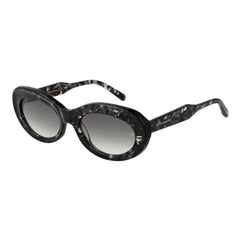 Scotch & Soda Black Acetate Sunglasses