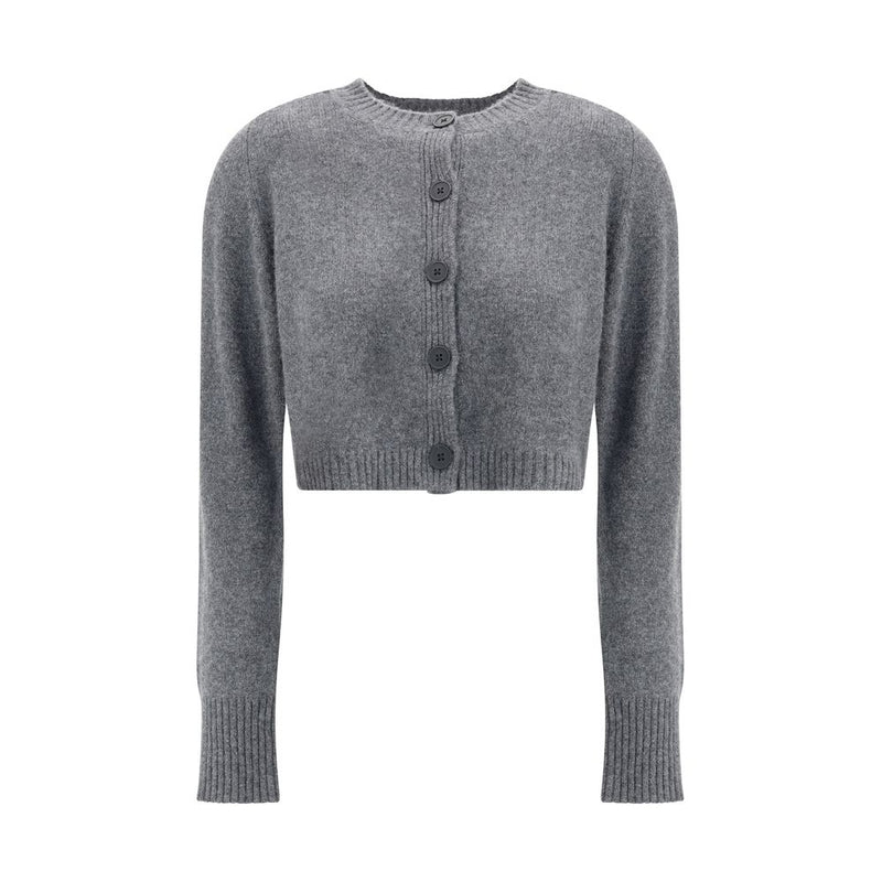 Loulou De Saison Gray Cashmere Cardigan