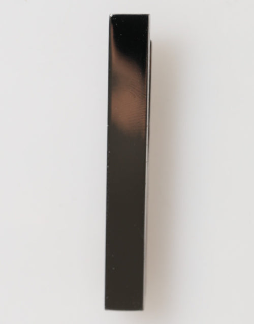 Dolce & Gabbana Silver Tone Brass Logo Branded Men Accessory Tie Clip Bar - ClickThatClicks 