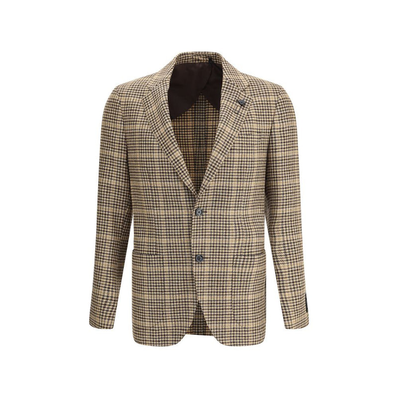 Lardini Beige Wool Clothing
