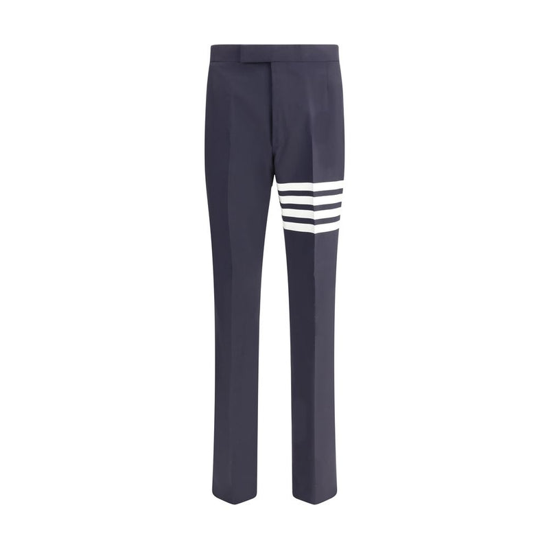 Thom Browne Blue Wool Dress Pants