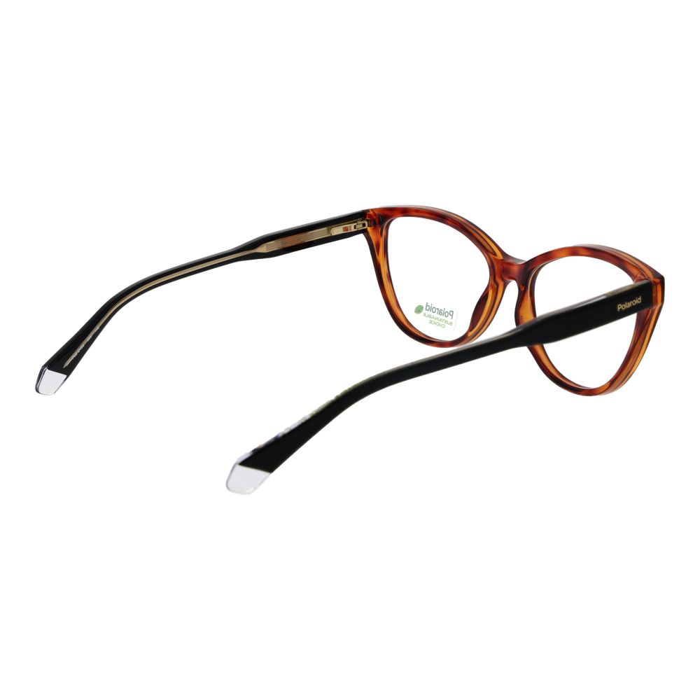 Polaroid Brown Cellulose Propionate Glasses (Frames) - ClickThatClicks 