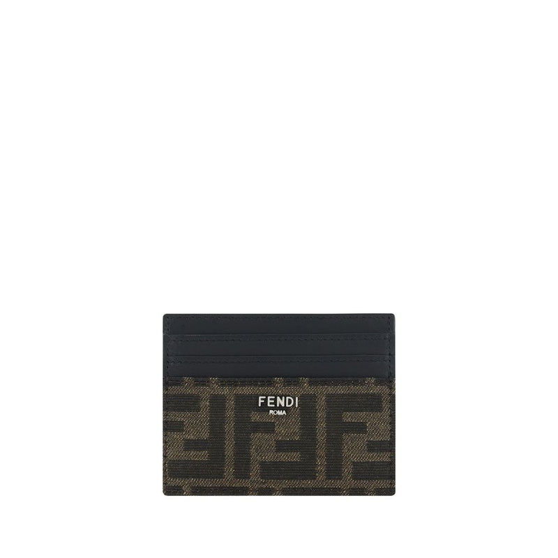 Fendi Brown Calf Leather Bos Taurus Wallet