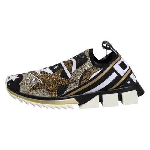 Dolce & Gabbana Multicolor Sorrento Low Top Sneakers Shoes - ClickThatClicks 
