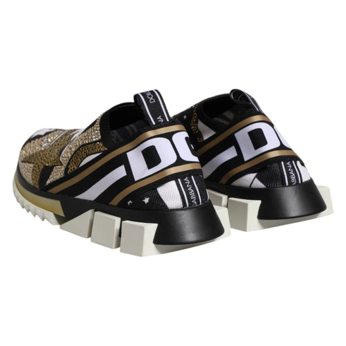 Dolce & Gabbana Multicolor Sorrento Low Top Sneakers Shoes - ClickThatClicks 