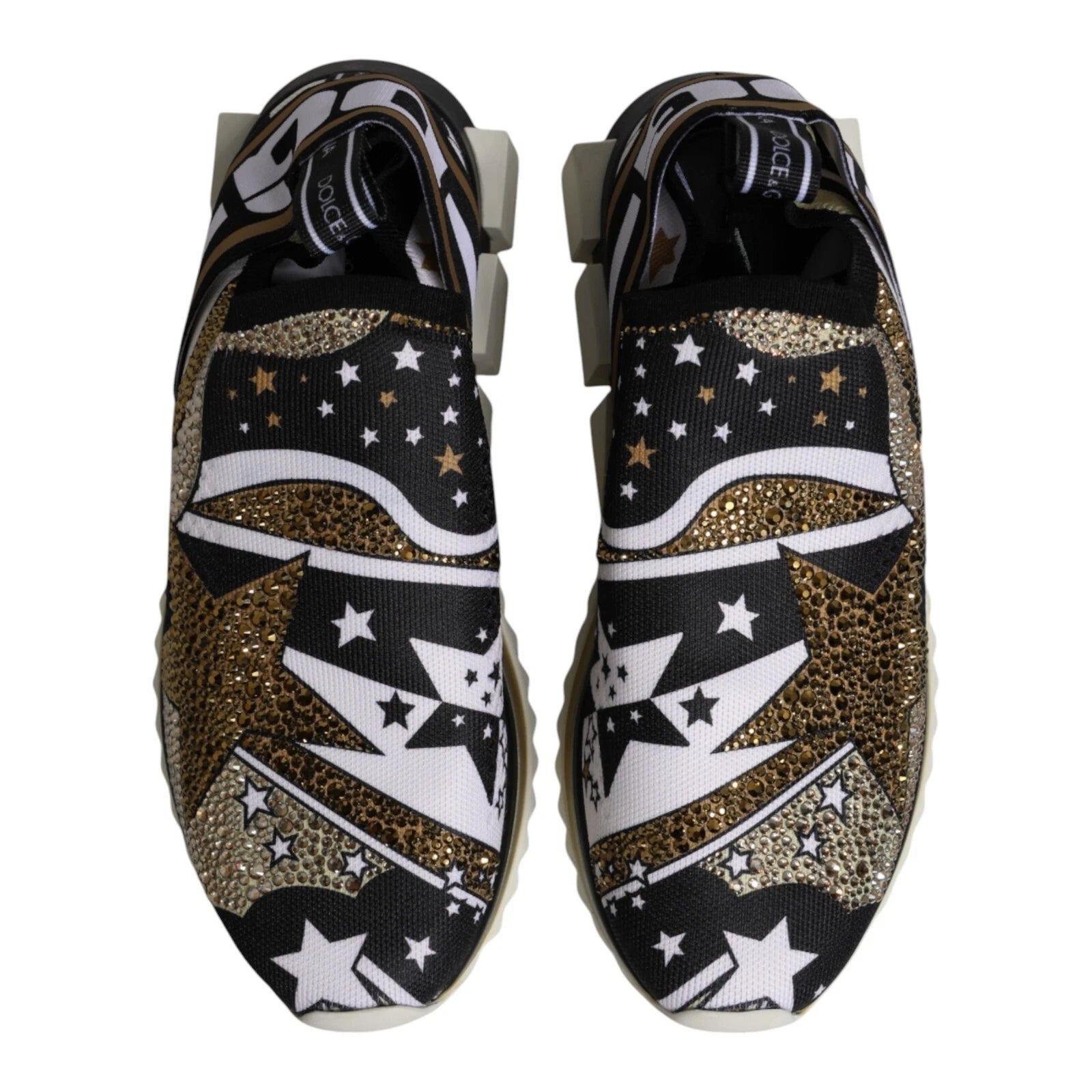 Dolce & Gabbana Multicolor Sorrento Low Top Sneakers Shoes - ClickThatClicks 