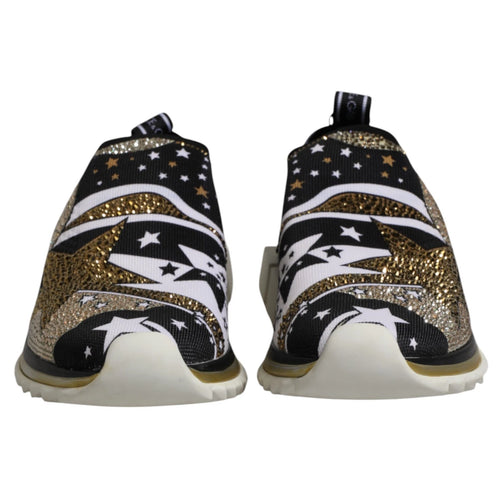 Dolce & Gabbana Multicolor Sorrento Low Top Sneakers Shoes - ClickThatClicks 