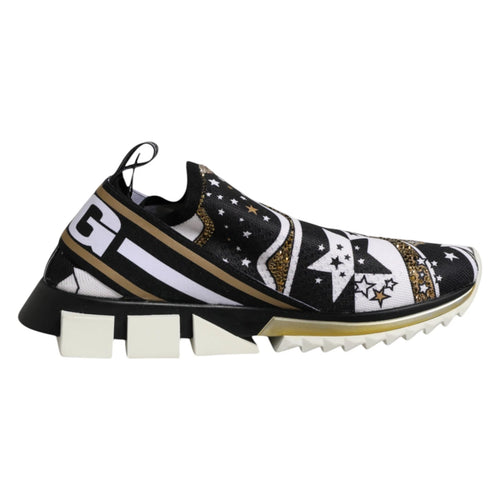 Dolce & Gabbana Multicolor Sorrento Low Top Sneakers Shoes - ClickThatClicks 