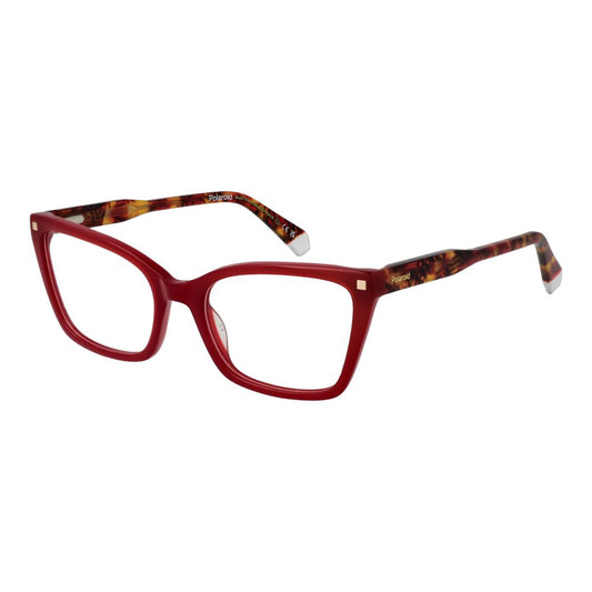 Polaroid Burgundy Acetate Glasses (Frames) - ClickThatClicks 