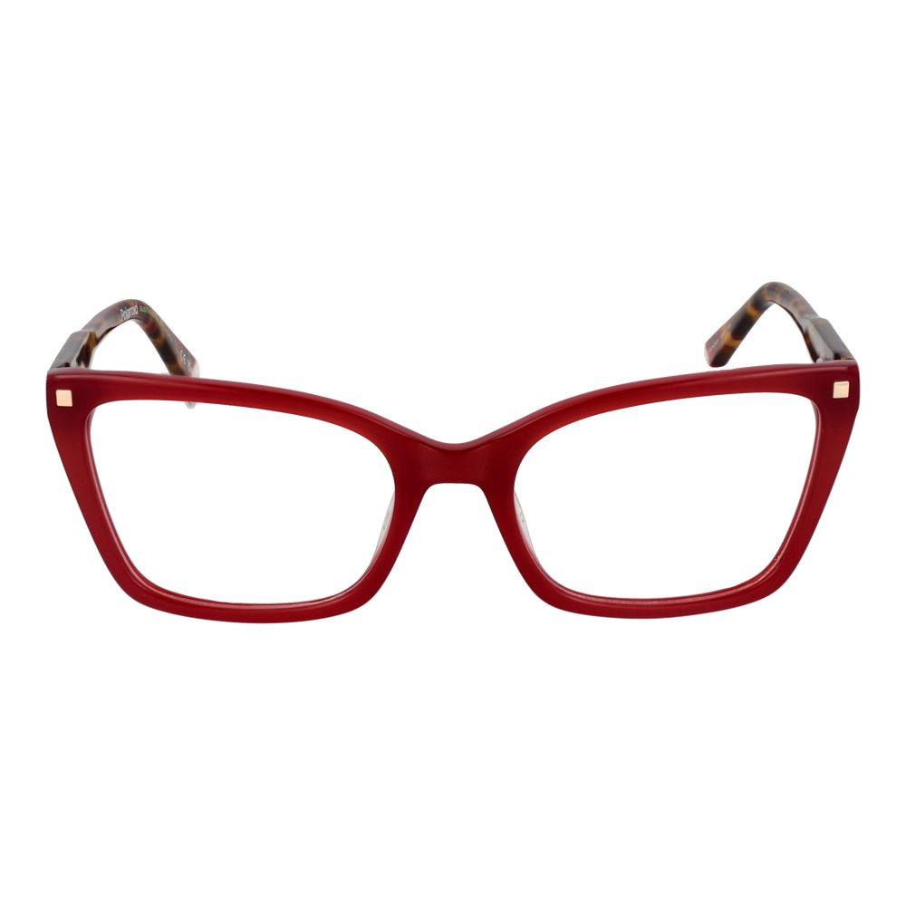 Polaroid Burgundy Acetate Glasses (Frames) - ClickThatClicks 
