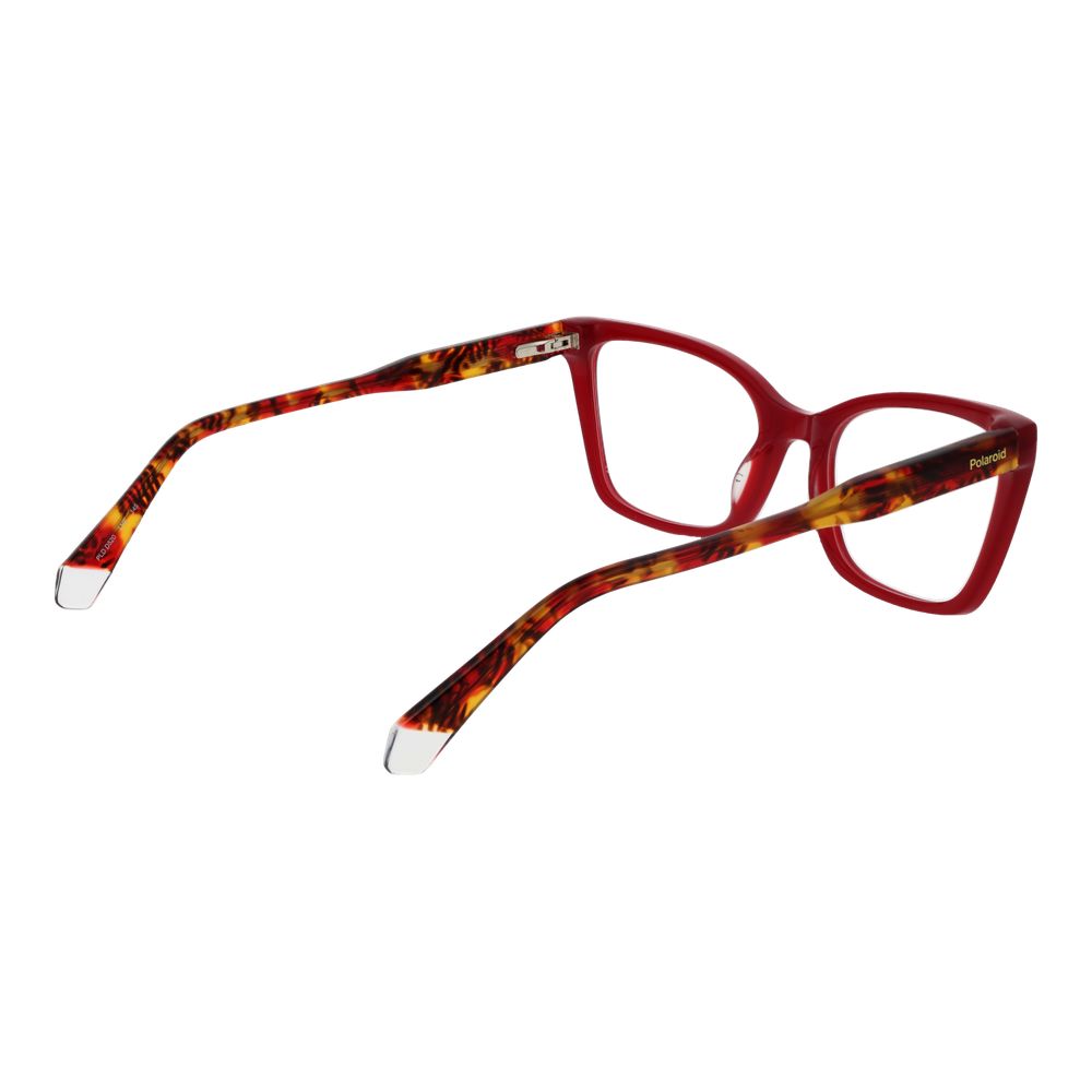 Polaroid Burgundy Acetate Glasses (Frames) - ClickThatClicks 