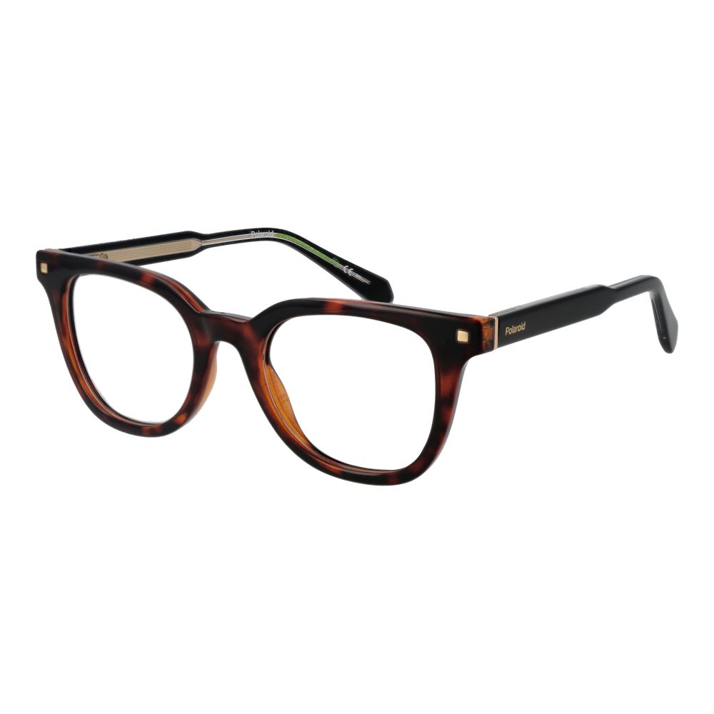 Polaroid Brown Cellulose Propionate Glasses (Frames) - ClickThatClicks 