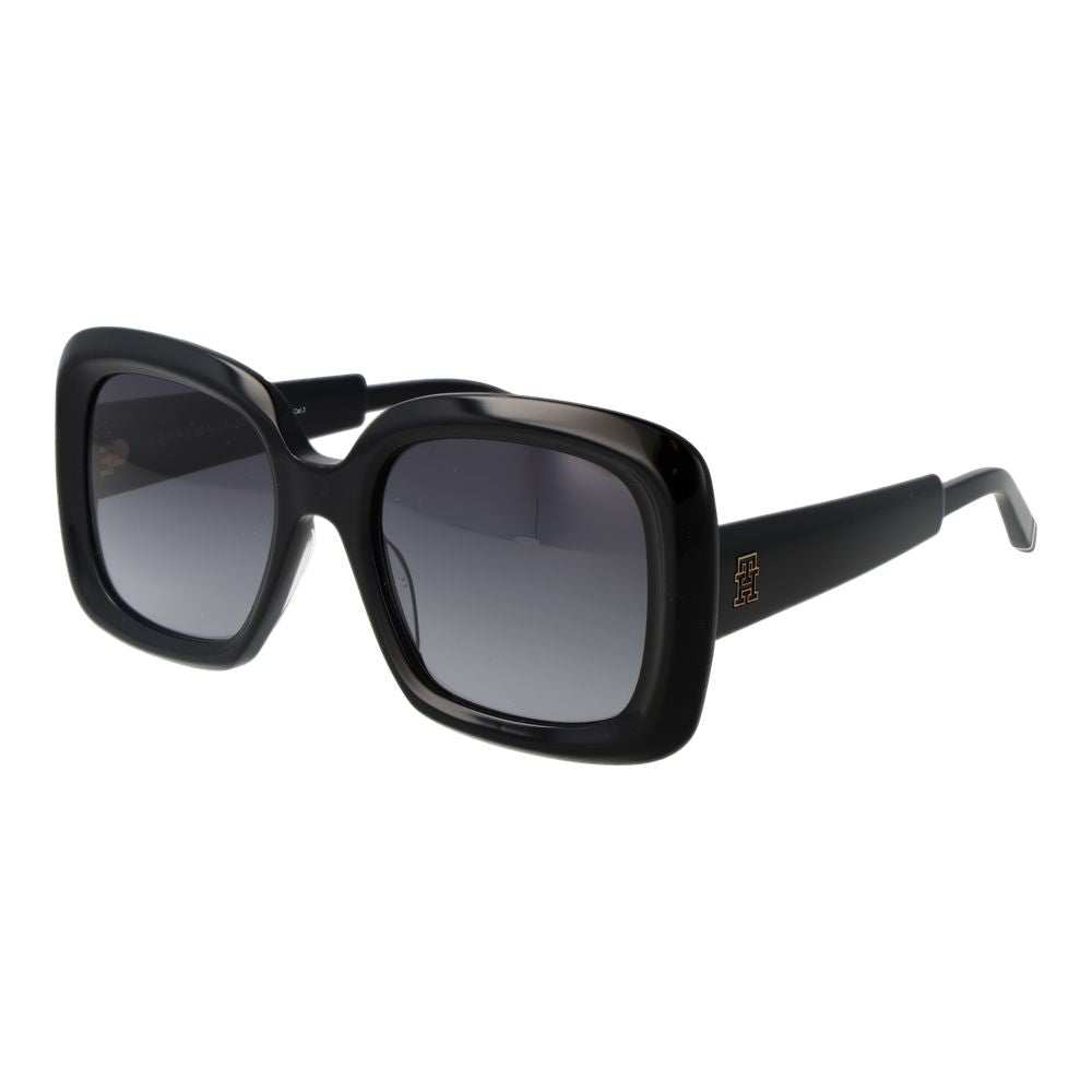 Tommy Hilfiger Black Acetate Sunglasses - ClickThatClicks 