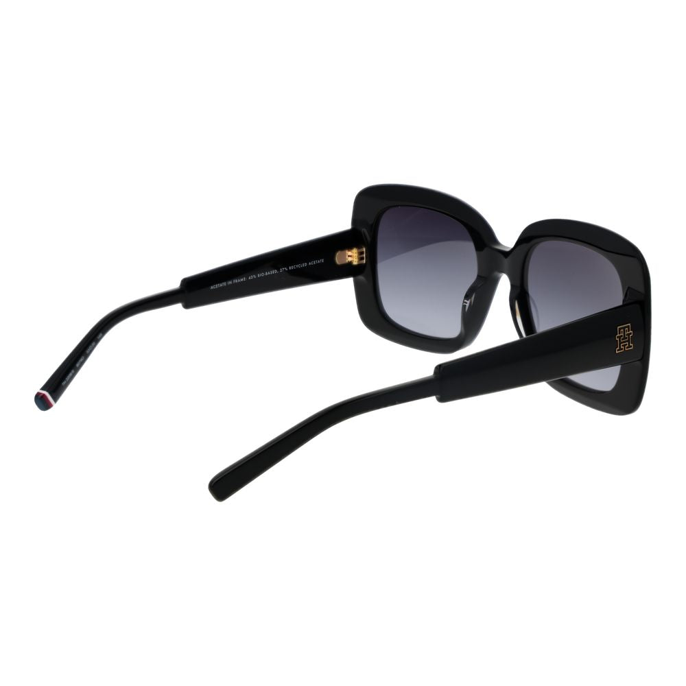 Tommy Hilfiger Black Acetate Sunglasses - ClickThatClicks 