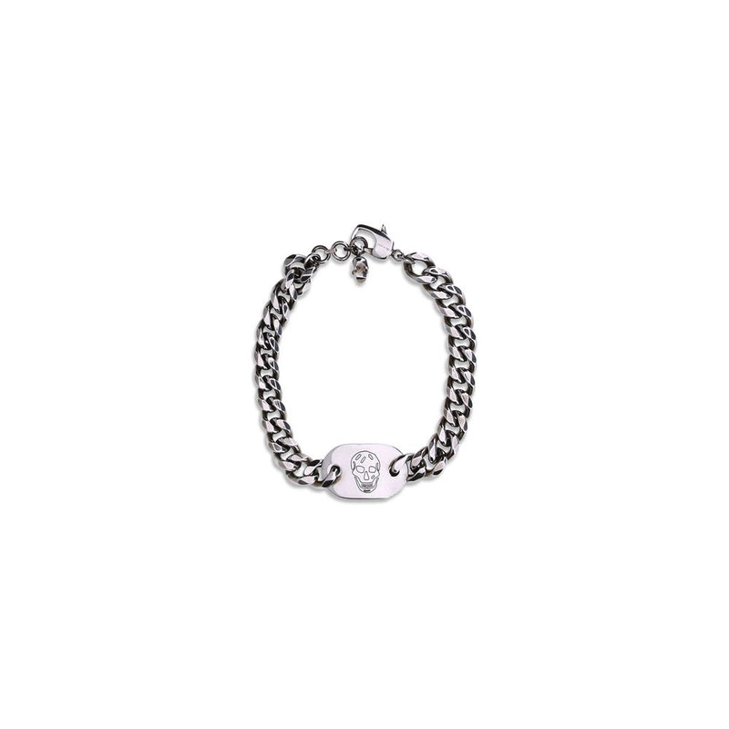 Alexander McQueen Silver Brass Bracelet