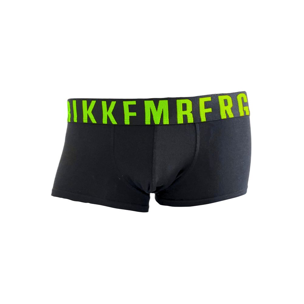 Bikkembergs Black Cotton Men Boxer - ClickThatClicks 