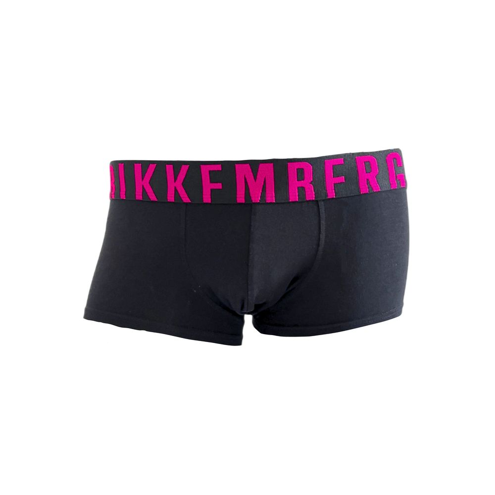 Bikkembergs Black Cotton Men's Boxer - ClickThatClicks 
