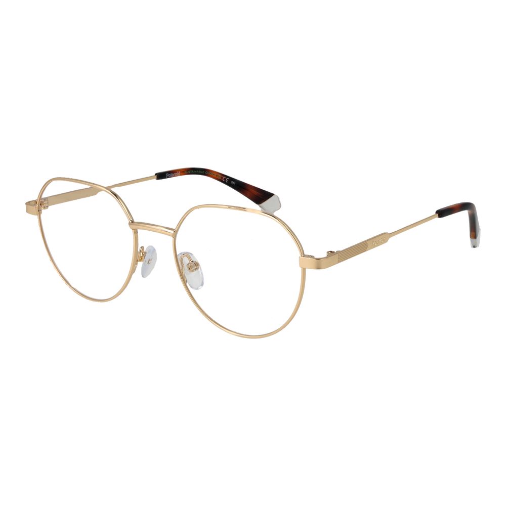 Polaroid Gold Metal Glasses (Frames) - ClickThatClicks 