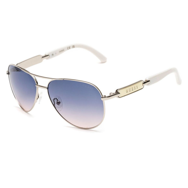 Guess Gray Metal Sunglasses