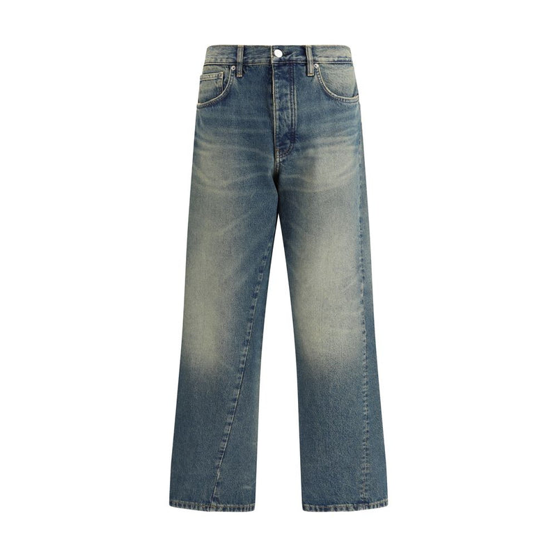 Sunflower Blue Cotton Jeans Denim