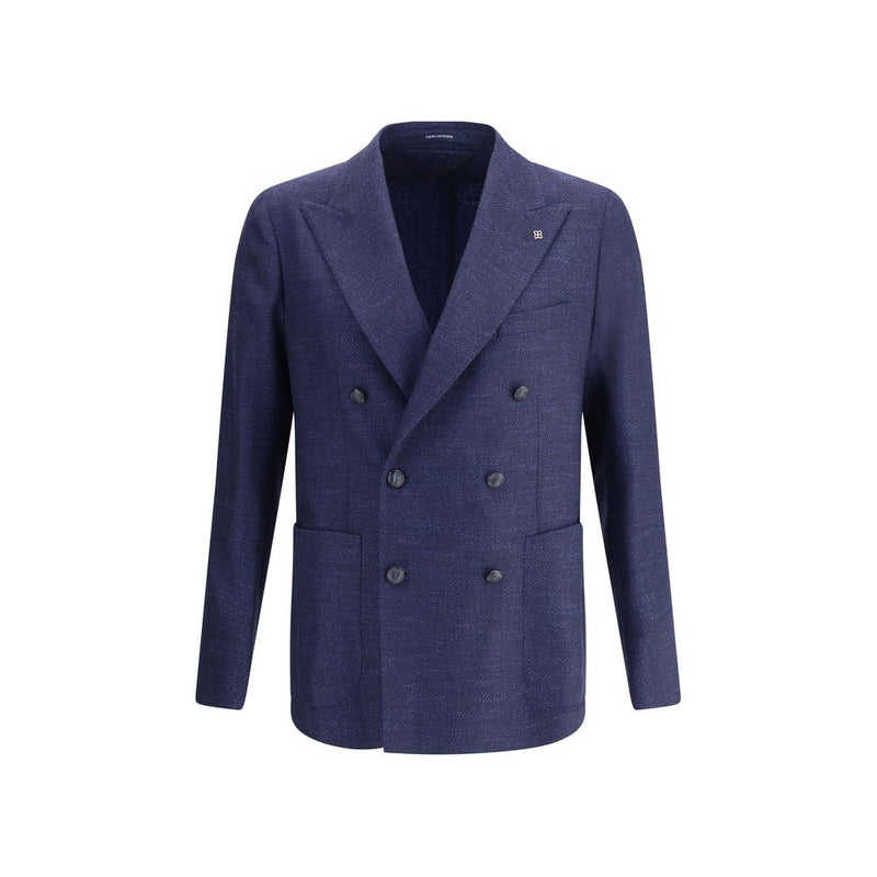 Tagliatore Blue Wool Clothing