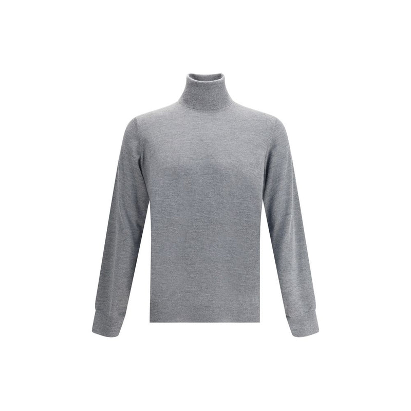 Brunello Cucinelli Gray Cashmere Cashmere Sweater