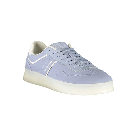Tommy Hilfiger Azzurro Poliuretano Women Sneaker - ClickThatClicks 