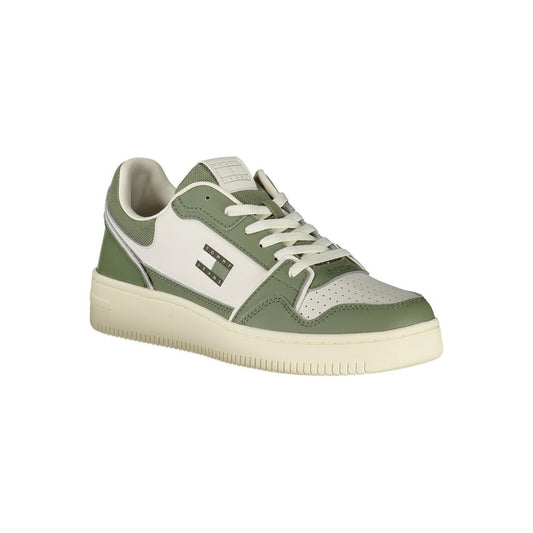 Tommy Hilfiger Verde Poliuretano Men Sneaker - ClickThatClicks 