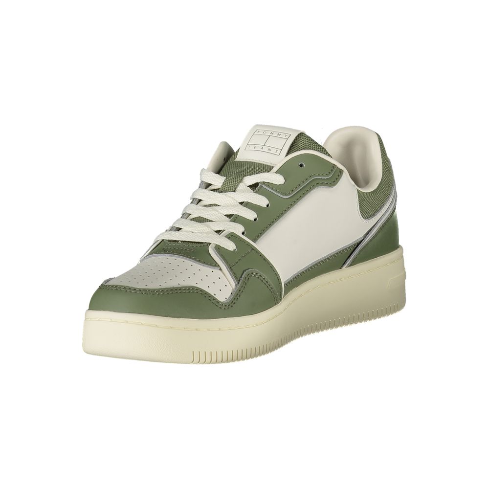Tommy Hilfiger Verde Poliuretano Men Sneaker - ClickThatClicks 