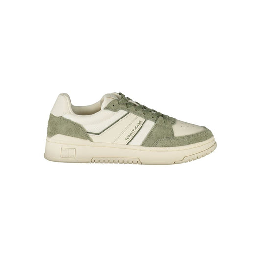 Tommy Hilfiger White Polyester Men Sneaker - ClickThatClicks 
