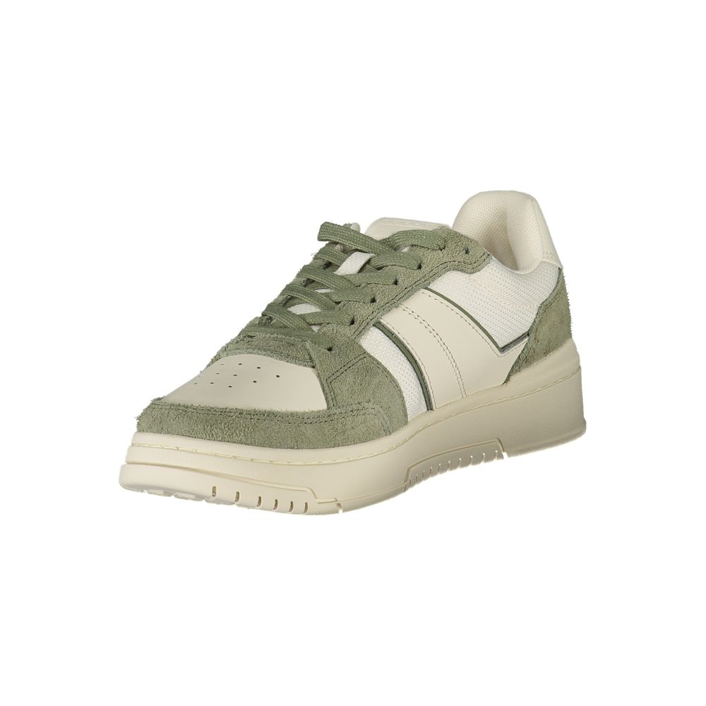 Tommy Hilfiger White Polyester Men Sneaker - ClickThatClicks 