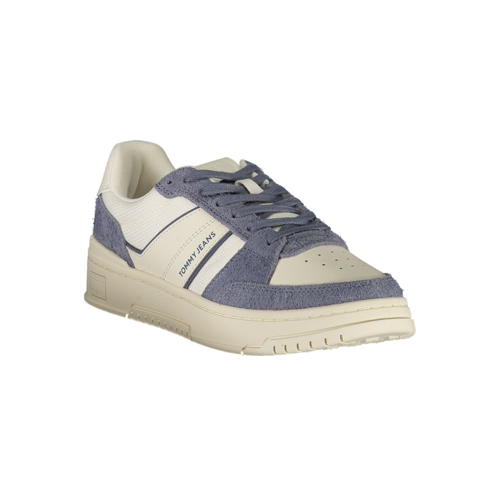 Tommy Hilfiger White Leather Men Sneaker - ClickThatClicks 