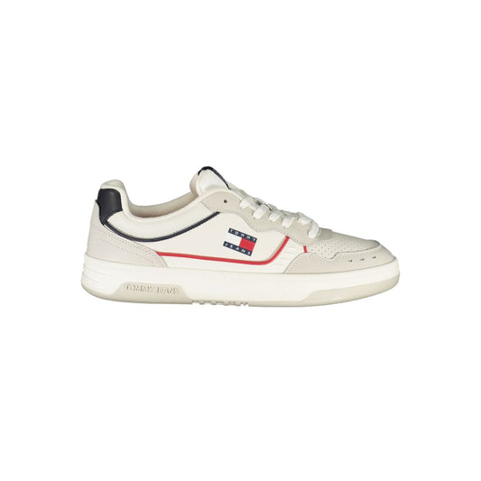 Tommy Hilfiger Bianco Poliuretano Uomo Sneaker - ClickThatClicks 