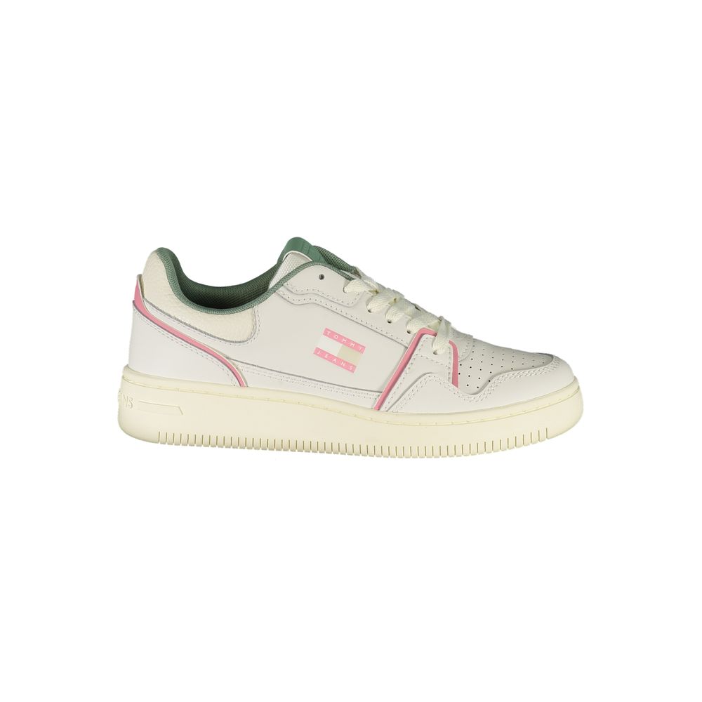 Tommy Hilfiger Bianco Poliuretano Donna Sneaker - ClickThatClicks 