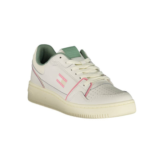Tommy Hilfiger Bianco Poliuretano Donna Sneaker - ClickThatClicks 