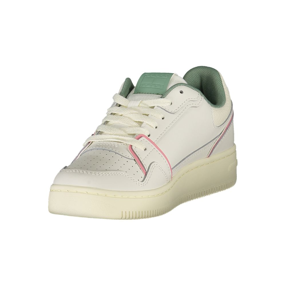 Tommy Hilfiger Bianco Poliuretano Donna Sneaker - ClickThatClicks 