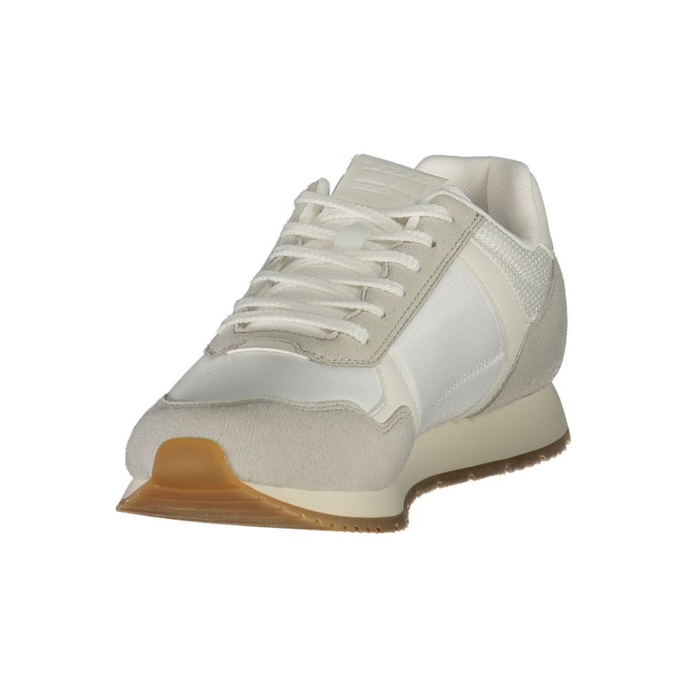 Tommy Hilfiger Bianco Polyurethane Men Sneaker - ClickThatClicks 