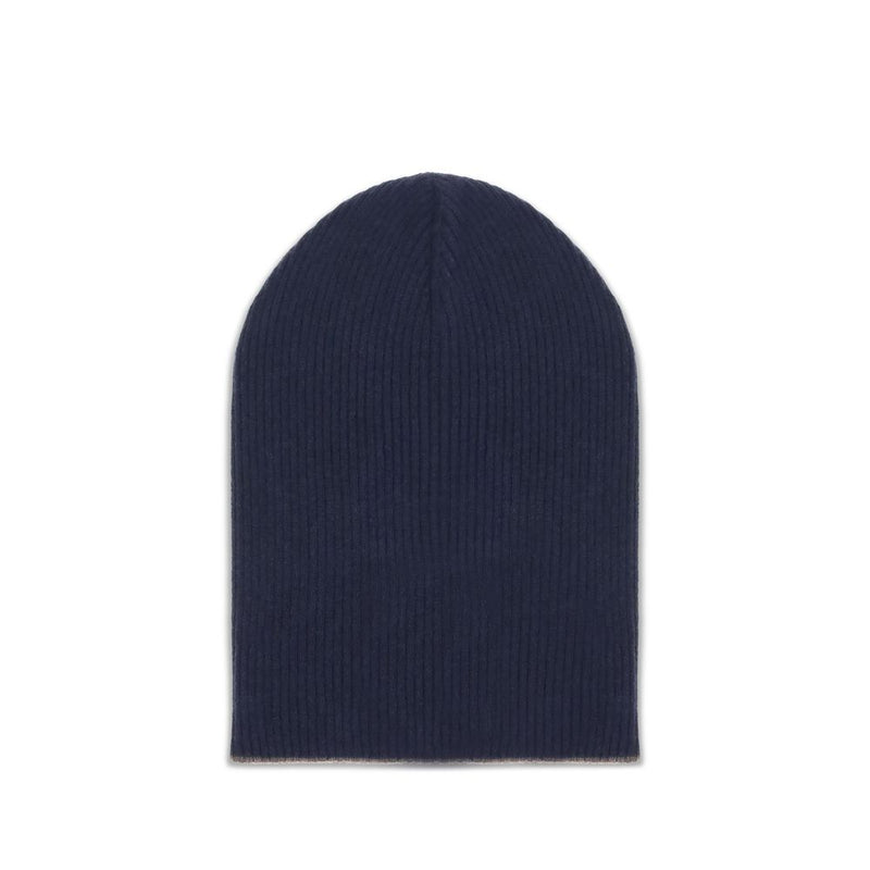 Brunello Cucinelli Black Cashmere Beanie