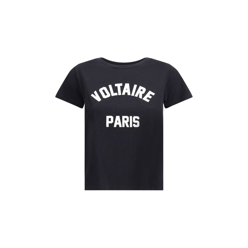 Zadig & Voltaire Black Cotton T-Shirt
