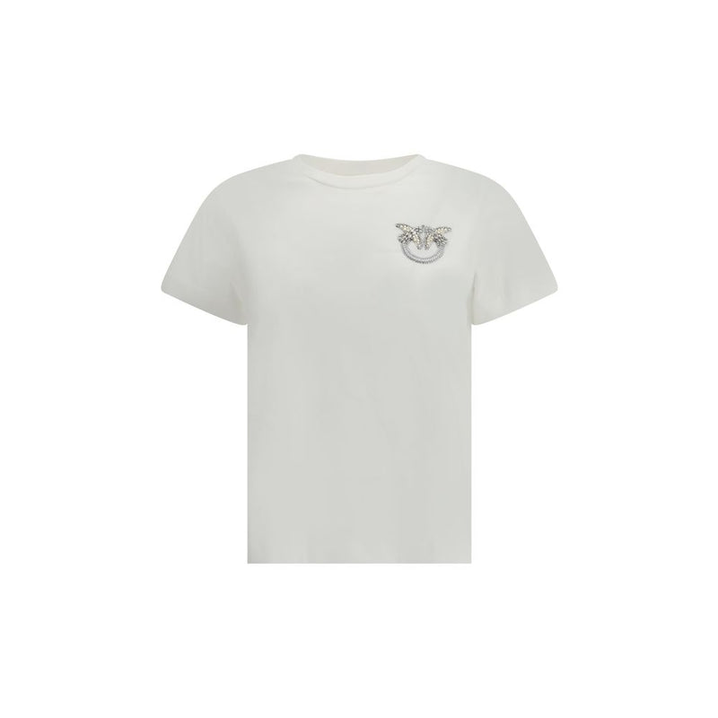 PINKO White Cotton T-Shirt