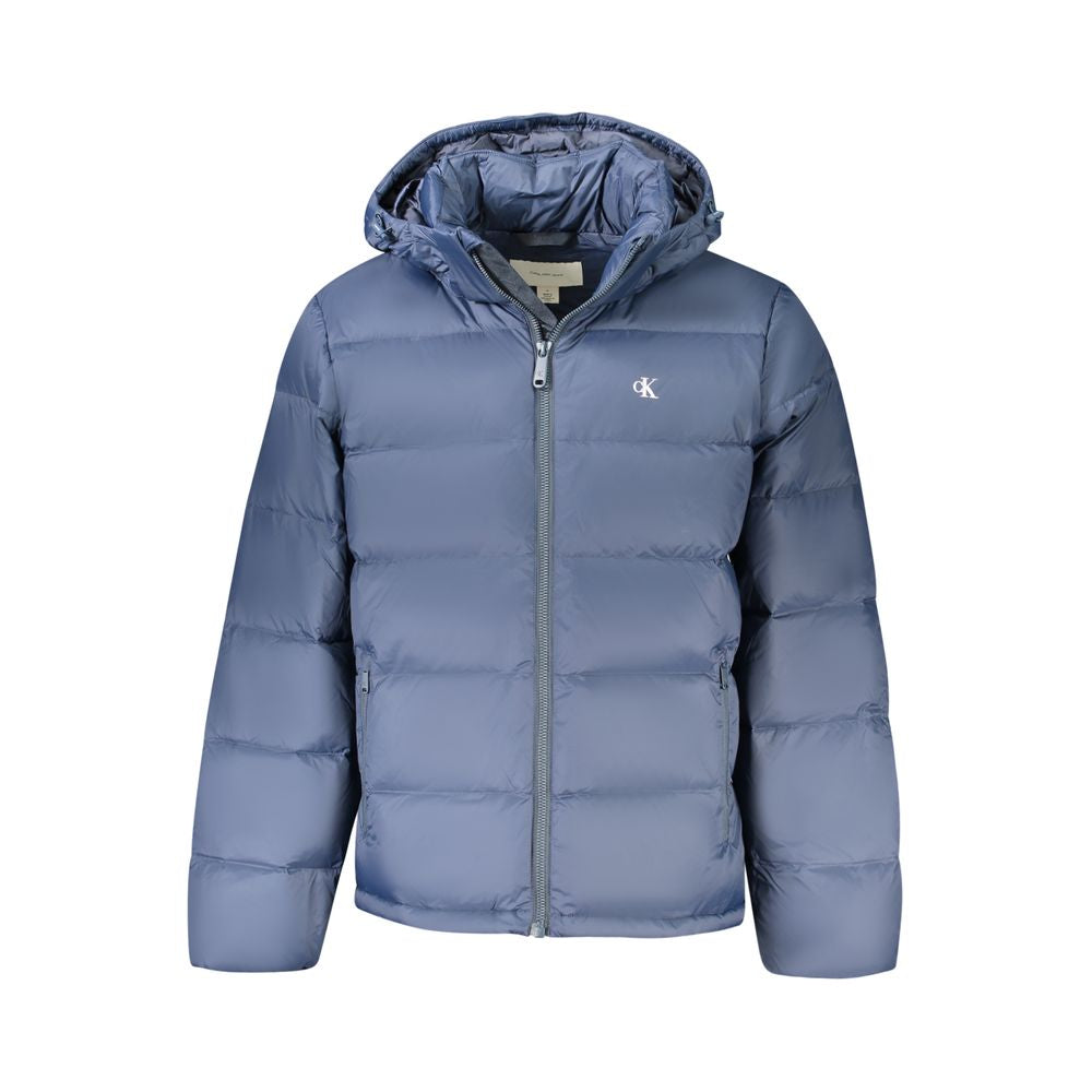 Calvin Klein Blu Poliammide Men's Jacket - ClickThatClicks 